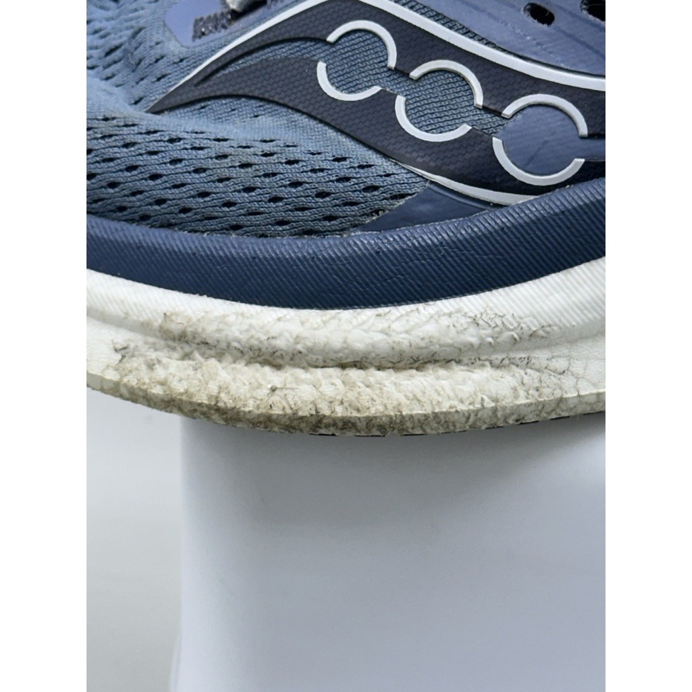 Saucony Ride 17 Men's Size 10 Mirage Blue Grey Running Shoes Sneakers S20924-211 - Picture 7 of 11